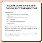 recept groene smoothie